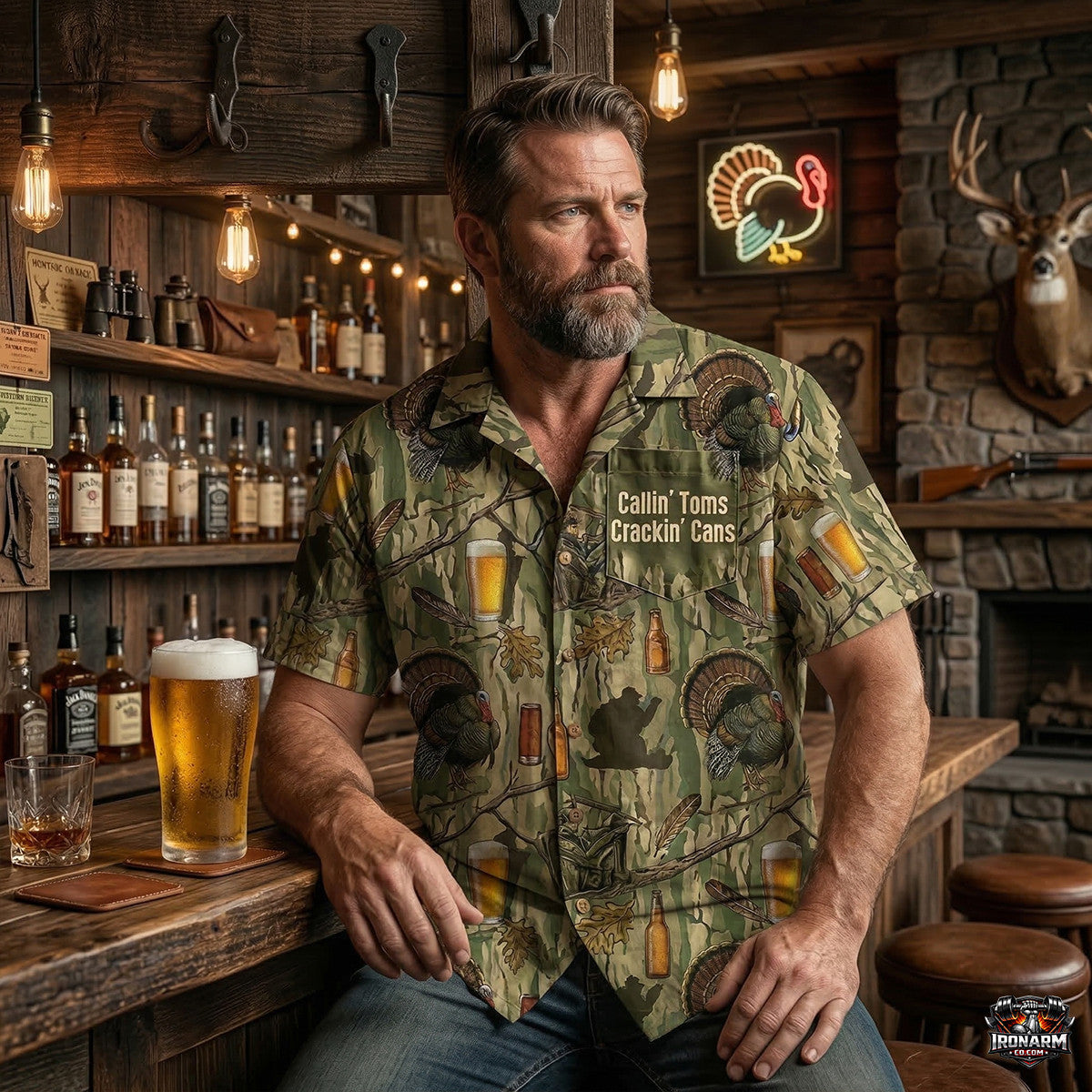 Turkey Hunting - Hawaiian Shirt T1027