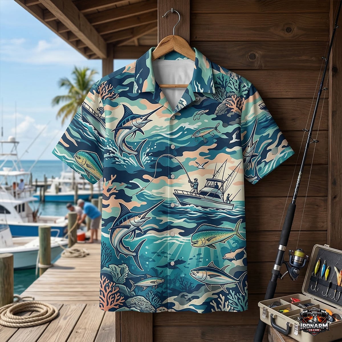 Fishing Enthusiast - Hawaiian Shirt F1007