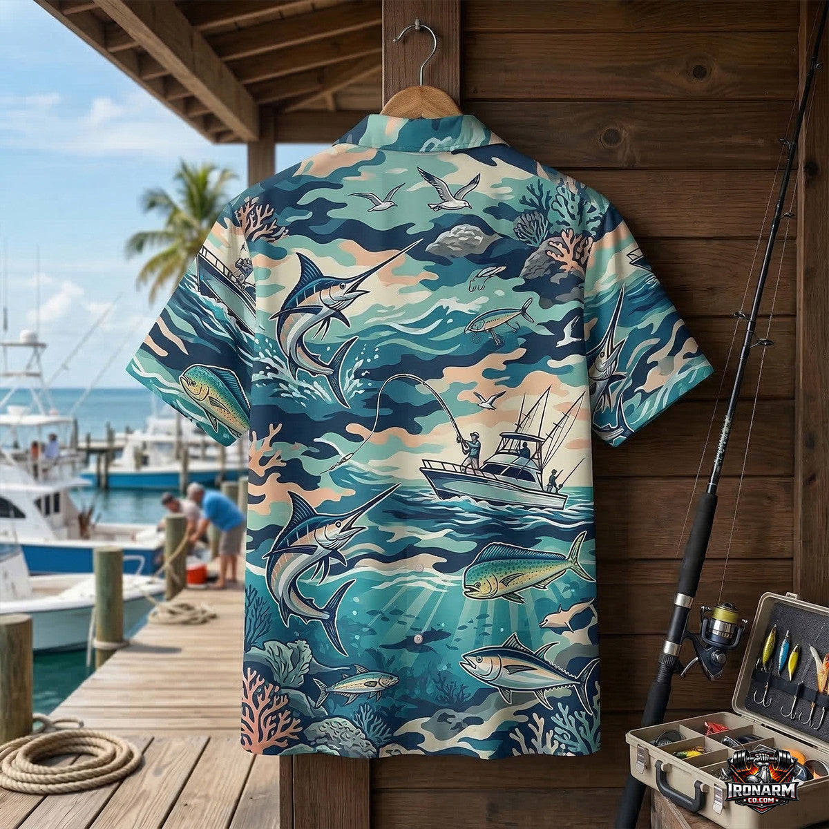 Fishing Enthusiast - Hawaiian Shirt F1007