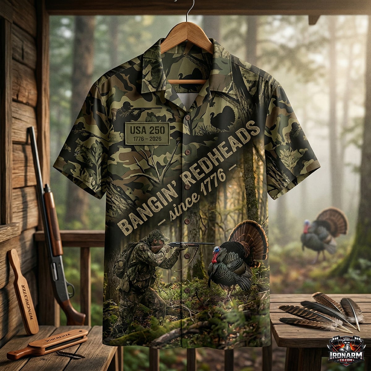 Turkey Hunting - Hawaiian Shirt T1035