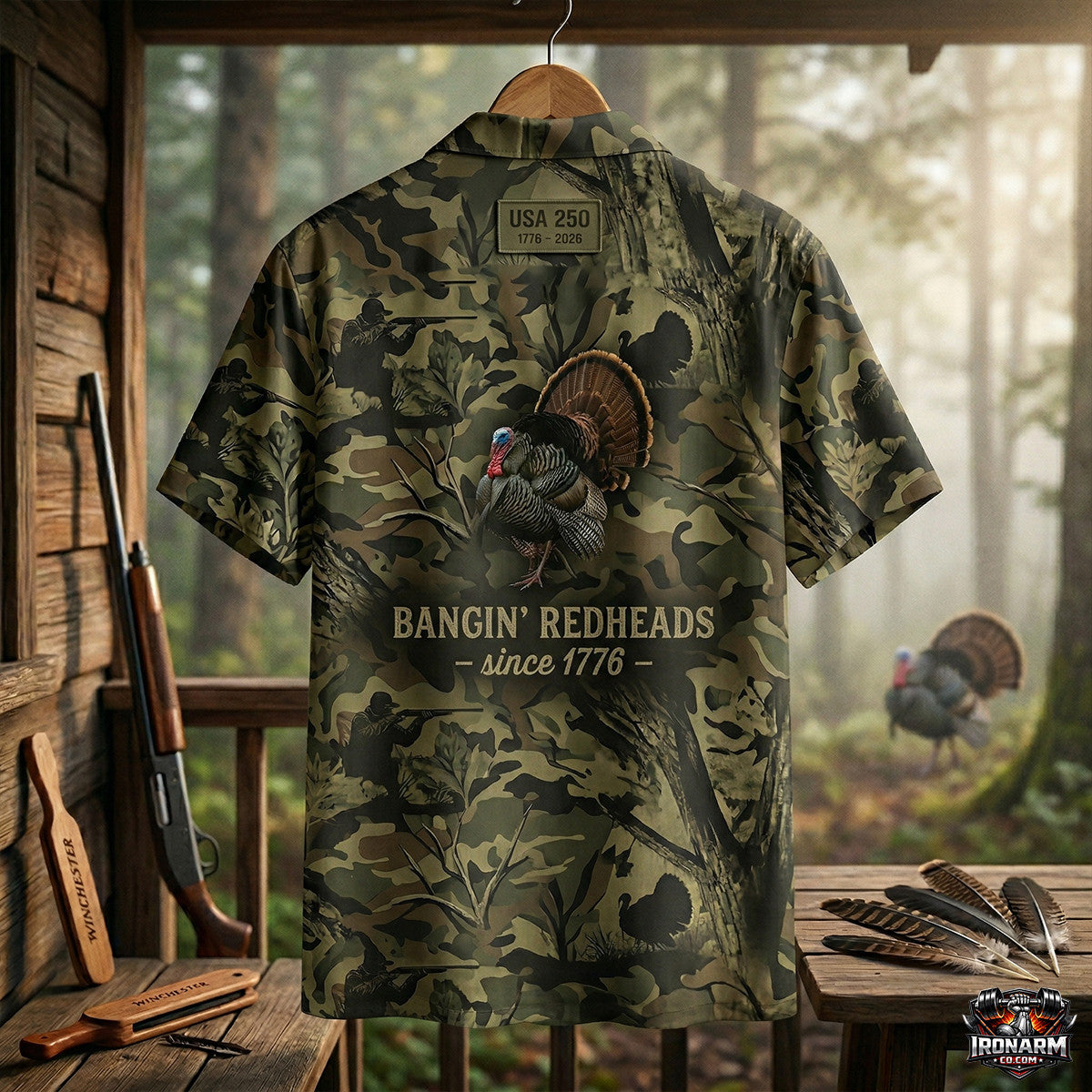 Turkey Hunting - Hawaiian Shirt T1035