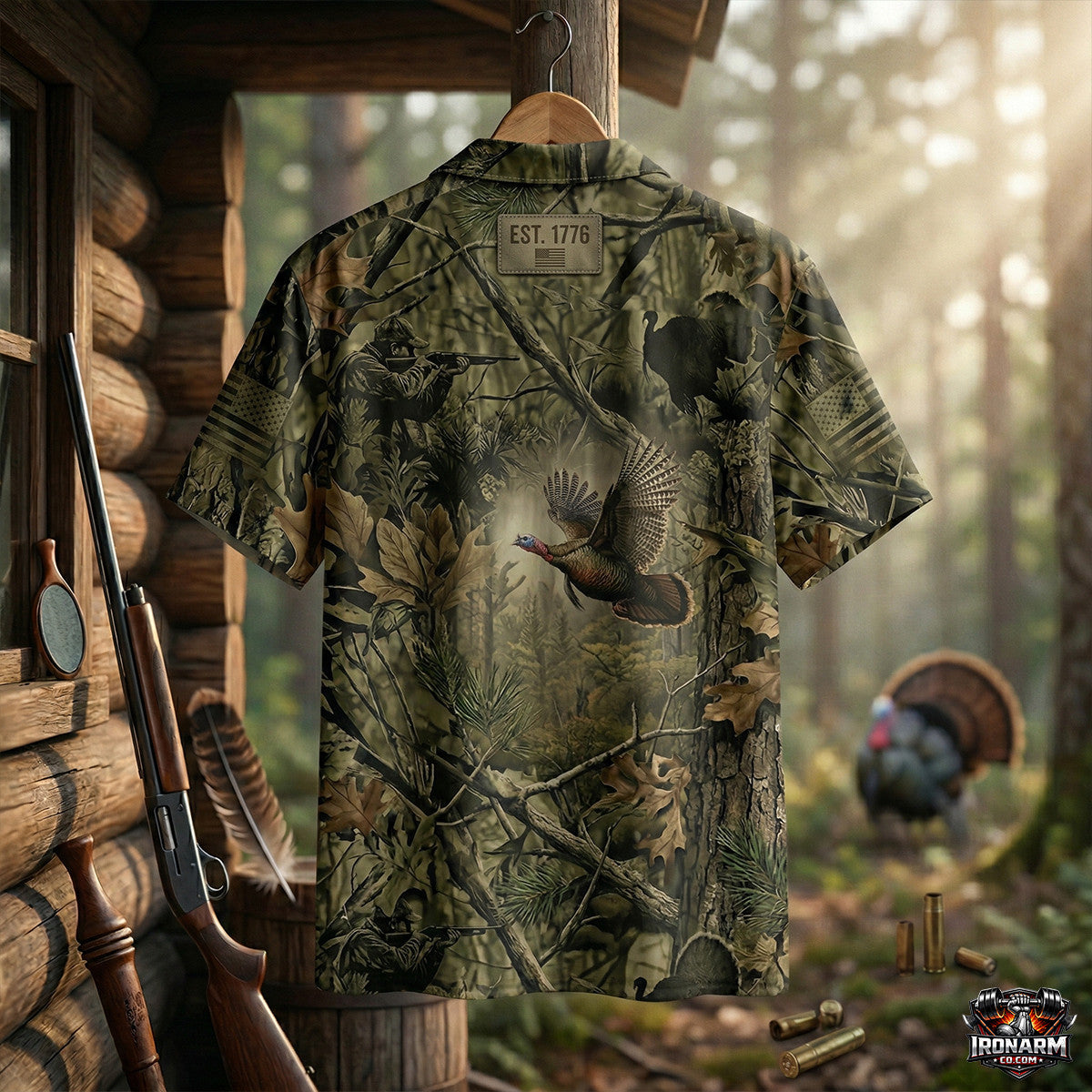 Turkey Hunting - Hawaiian Shirt T1036