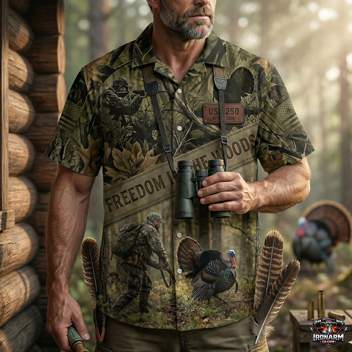 Turkey Hunting - Hawaiian Shirt T1036