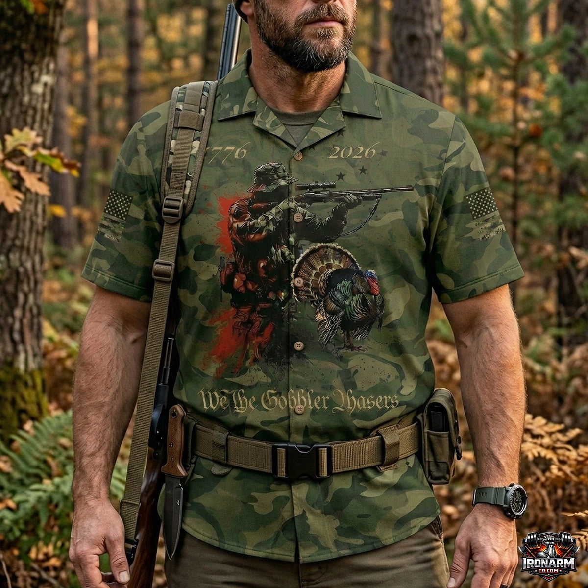 Turkey Hunting - Hawaiian Shirt T1037