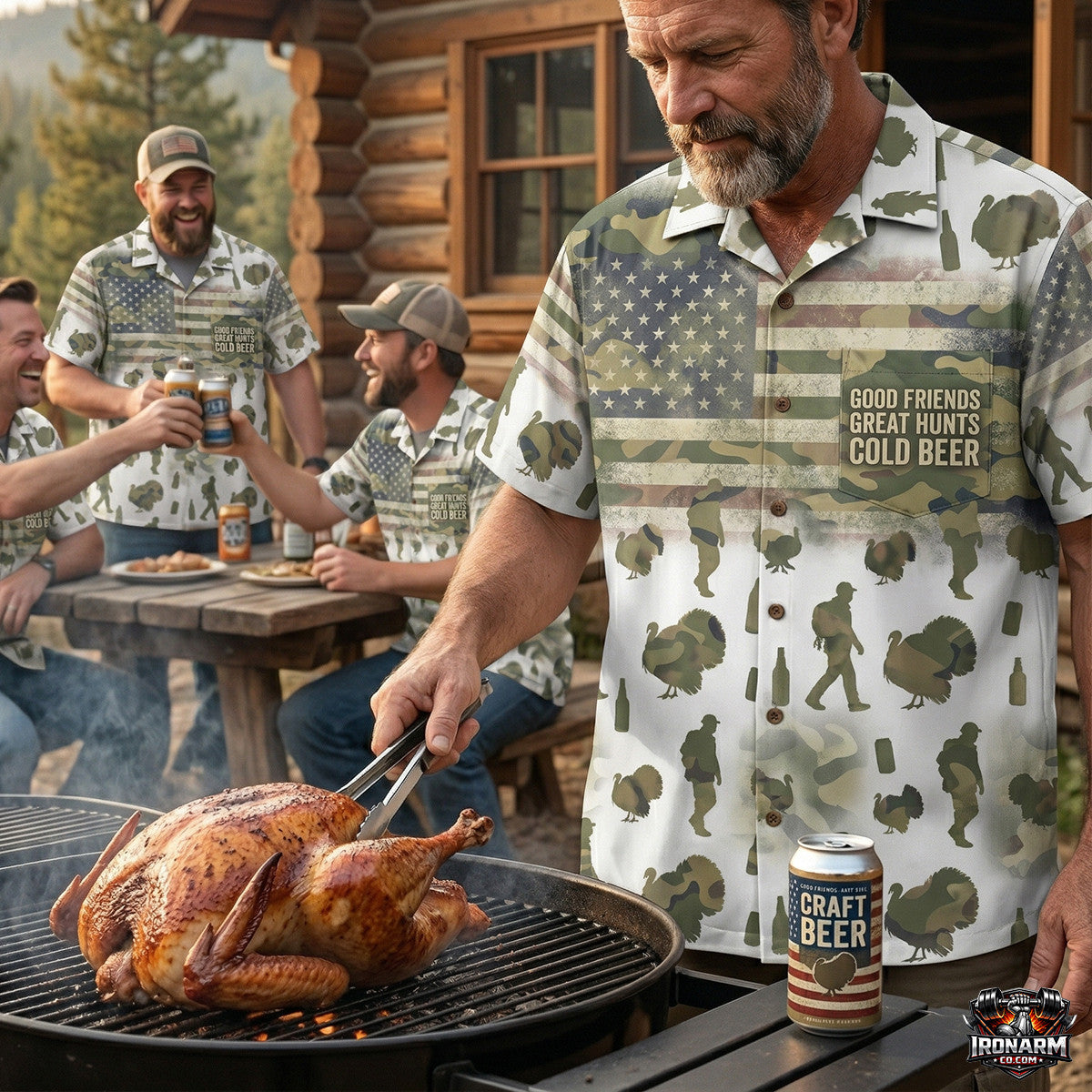 Turkey Hunting - Hawaiian Shirt T1051