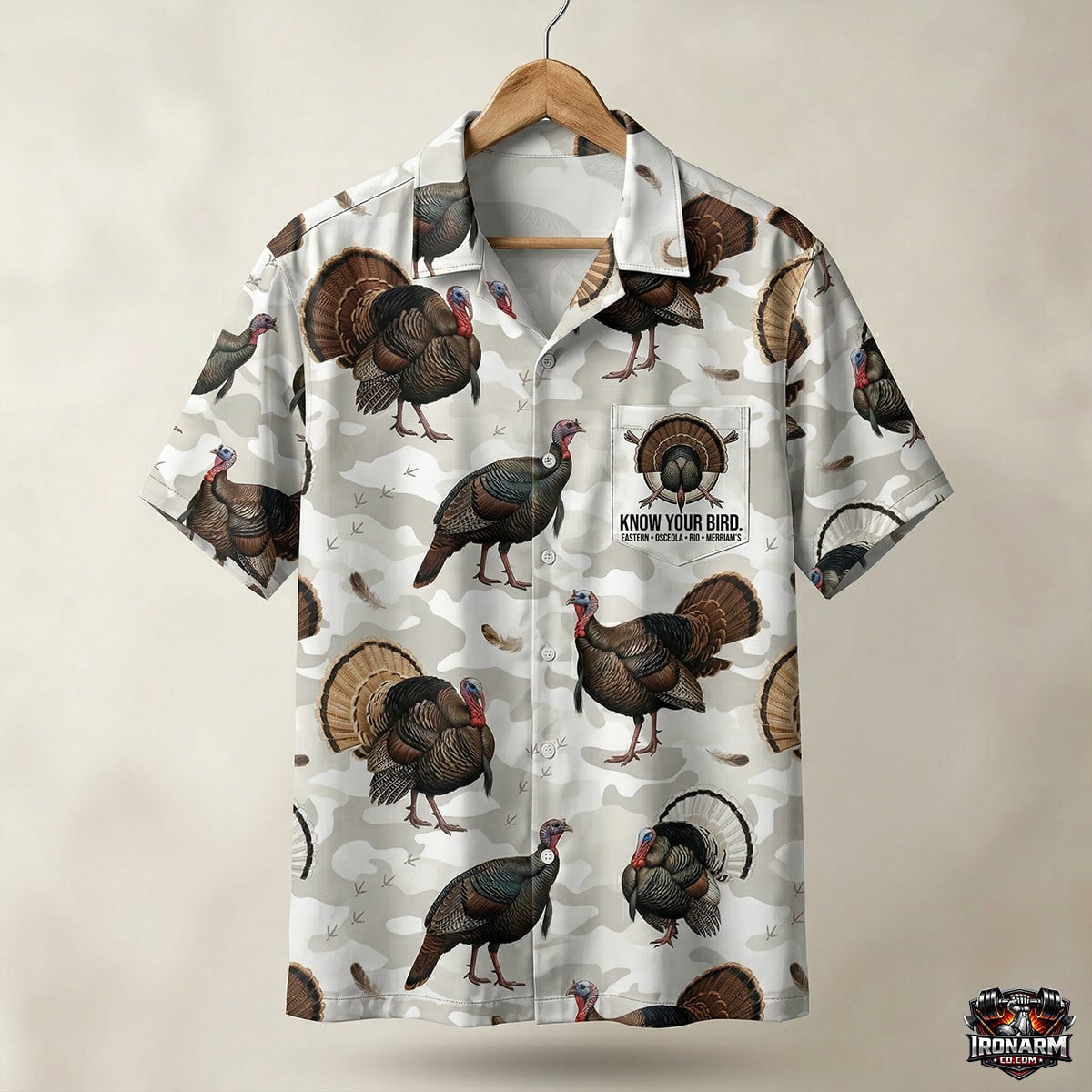 Turkey Hunting - Hawaiian Shirt T1054