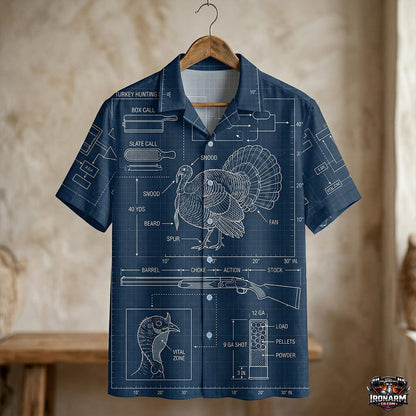 Turkey Hunting - Hawaiian Shirt T1055