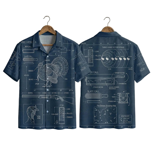 Turkey Hunting - Hawaiian Shirt T1055