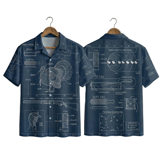 Turkey Hunting - Hawaiian Shirt T1055