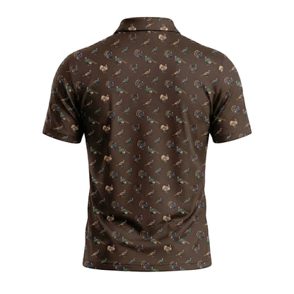 Turkey Hunting Polo Shirt