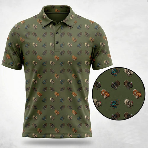 Turkey Hunting - Polo Shirt TP1007