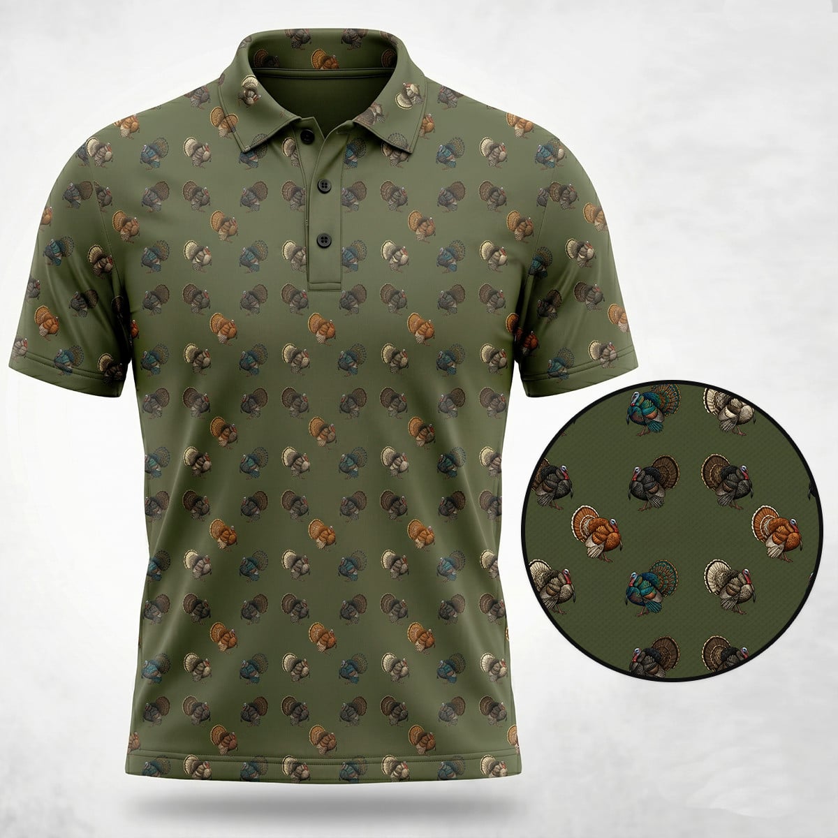 Turkey Hunting - Polo Shirt TP1007