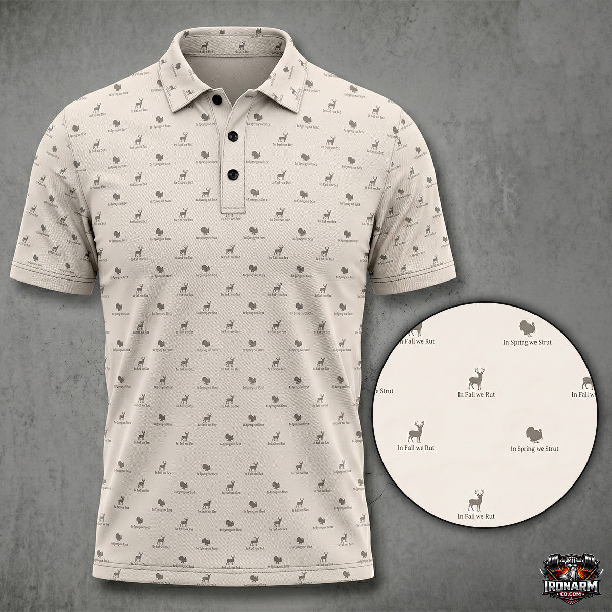 Turkey Hunting - Polo Shirt TP1008