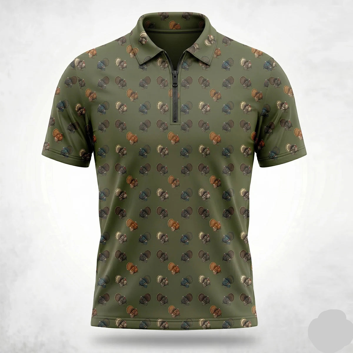 Turkey Hunting Polo Amry Shirt Golf Shirts For Men