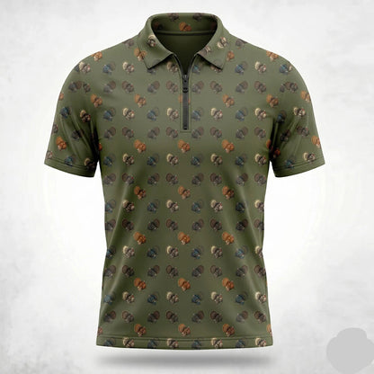 Turkey Hunting Polo Amry Shirt Golf Shirts For Men