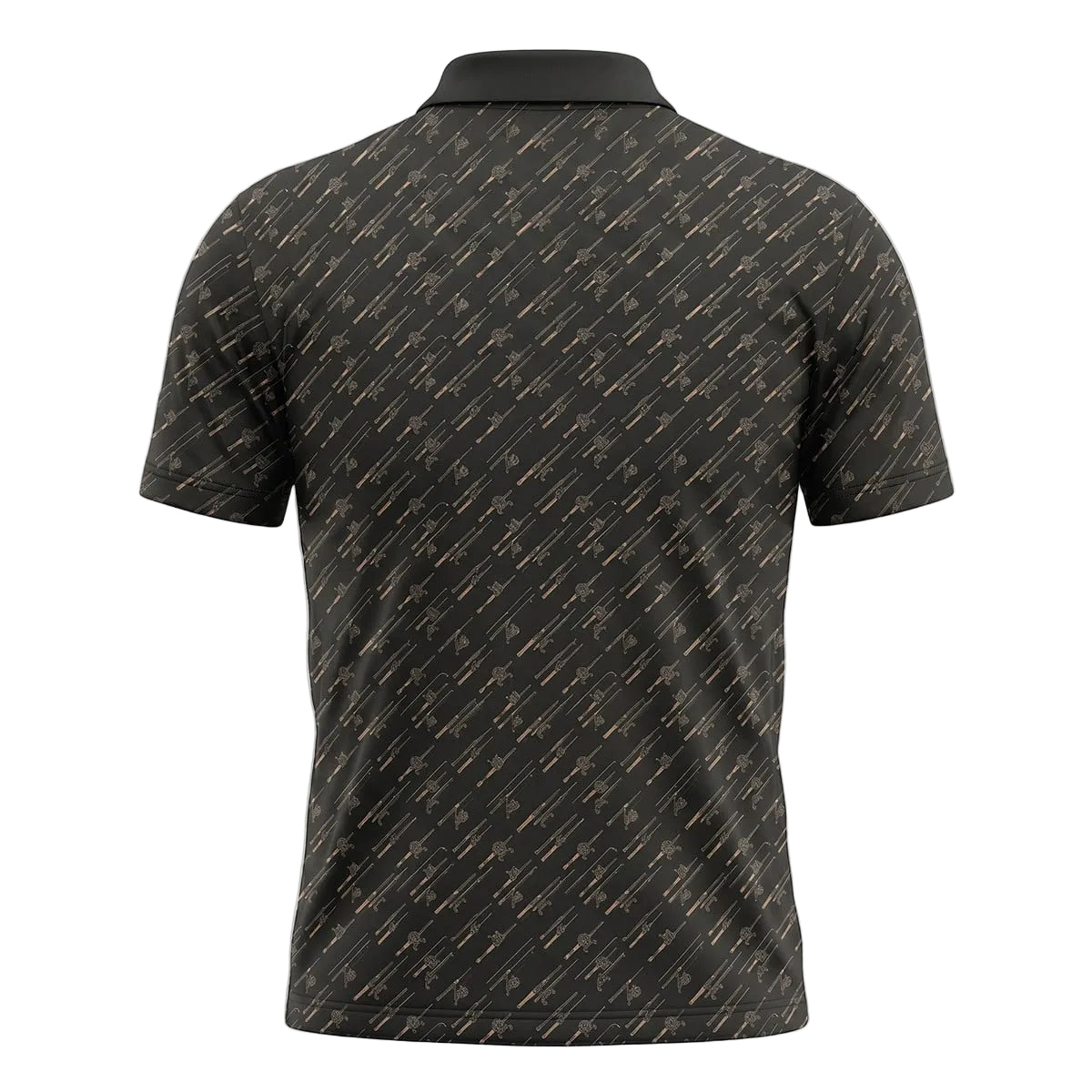 Bass Fishing Polo Shirt , Fathers Day Golf Shirts For MenBFP1002