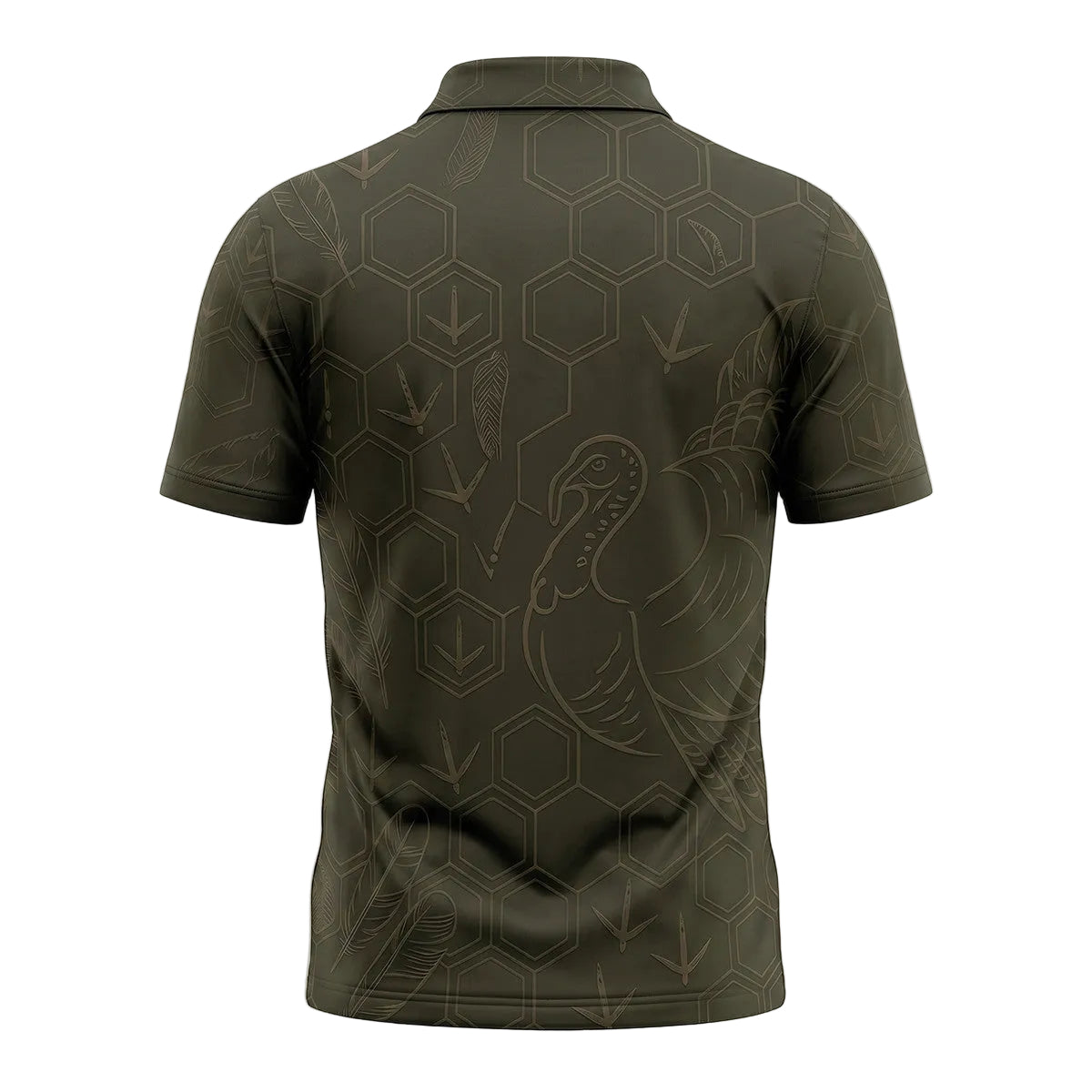 Turkey Hunting Polo Shirt, Fathers Day Golf Shirts For MenTP1025