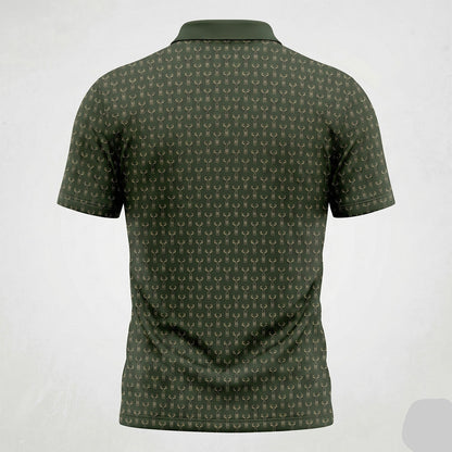 Beer Season Deer Antler Pattern Polo Shirt DP1009
