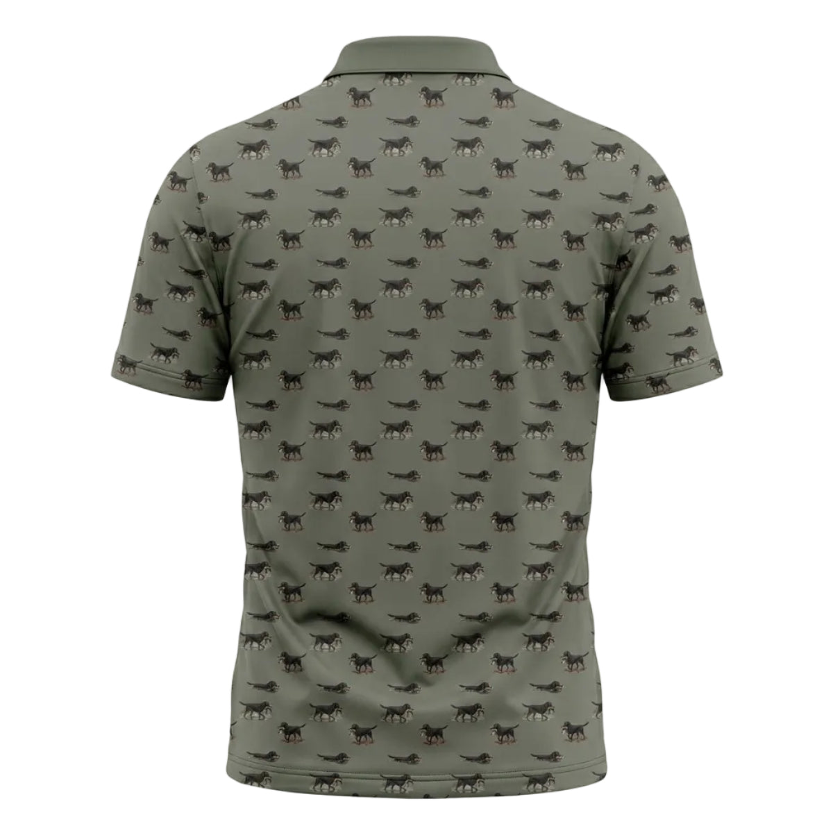 Labrador Retriever Duck Hunting Pattern Polo Shirt DHP1012