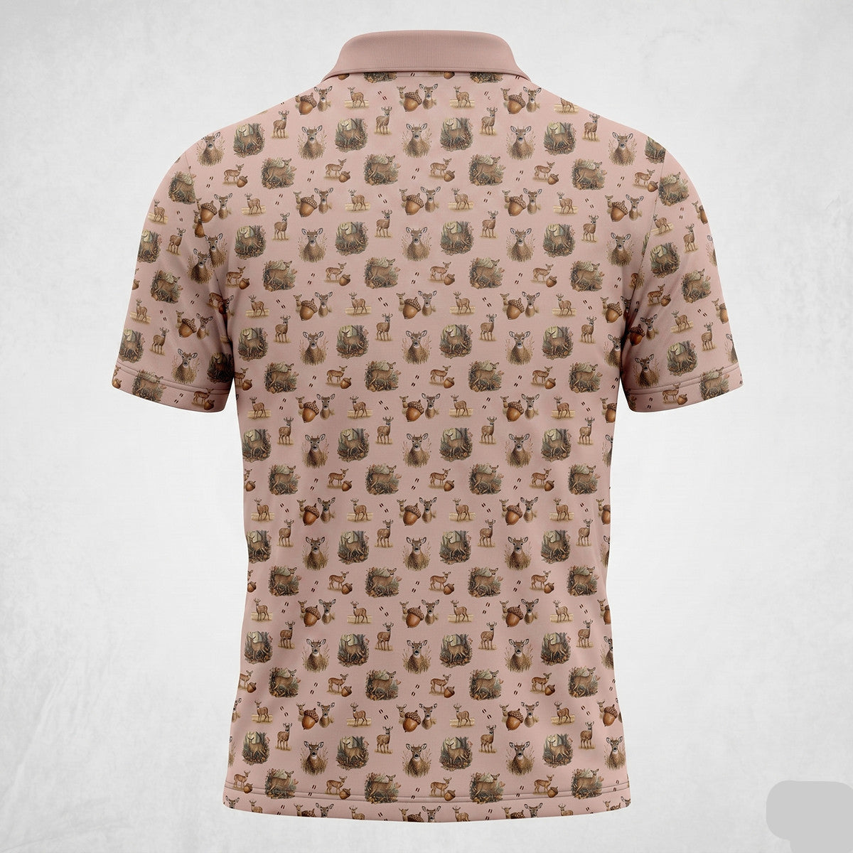 Youth Deer Management Pattern Polo Shirt DP1015