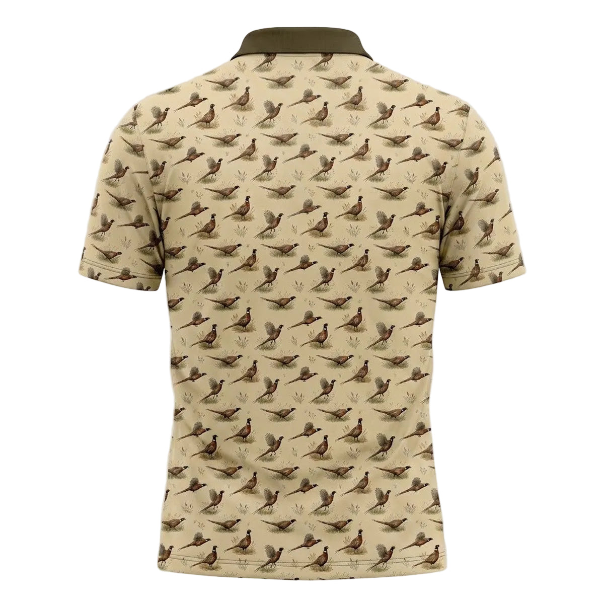 Pheasant Bird Pattern Polo Shirt PHP1001