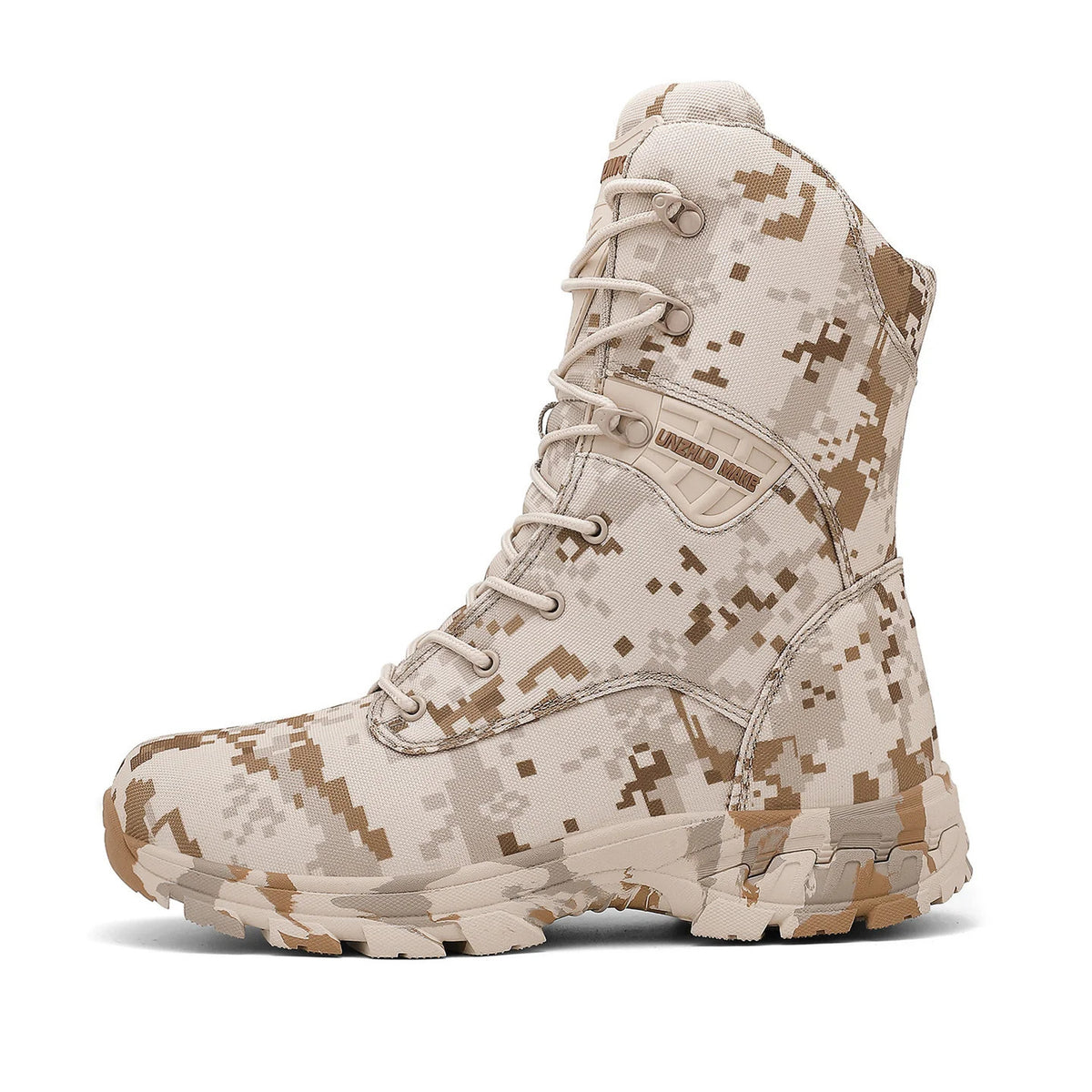 High-Top Camouflage Men's Hunting Boots Breathable Tactical Shoes Outdoor Hiking Training Wear-Resistant Mountaineering Boots