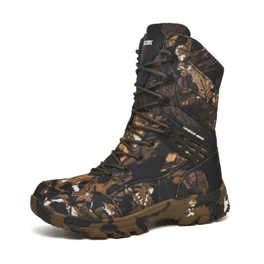 Men's Breathable Desert Tactical Shoes Camouflage Hunting Boots Outdoor Off Road Wear-Resistant Mountaineering Hiking Boots