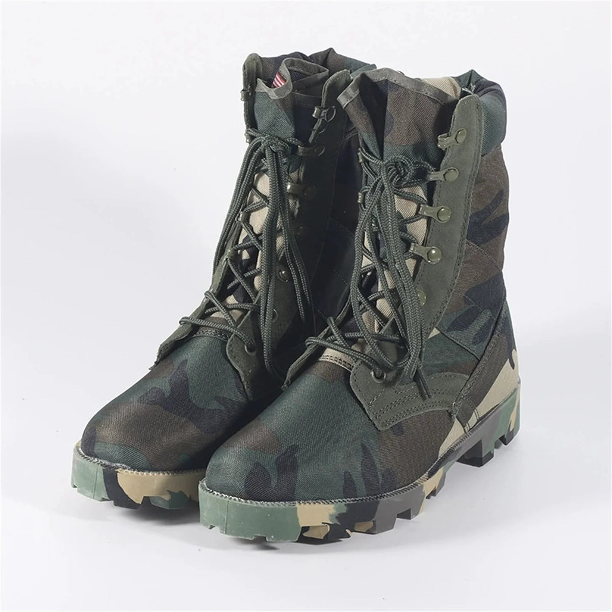 Panama Desert Tactical Boots Men's Camouflage Hunting Boots Outdoor Off Road Training Shoes Hiking Mountaineering Boots