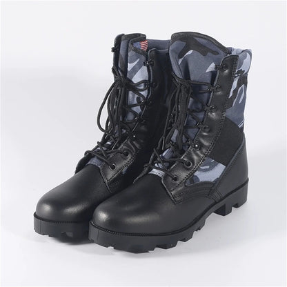 Panama Desert Tactical Boots Men's Camouflage Hunting Boots Outdoor Off Road Training Shoes Hiking Mountaineering Boots