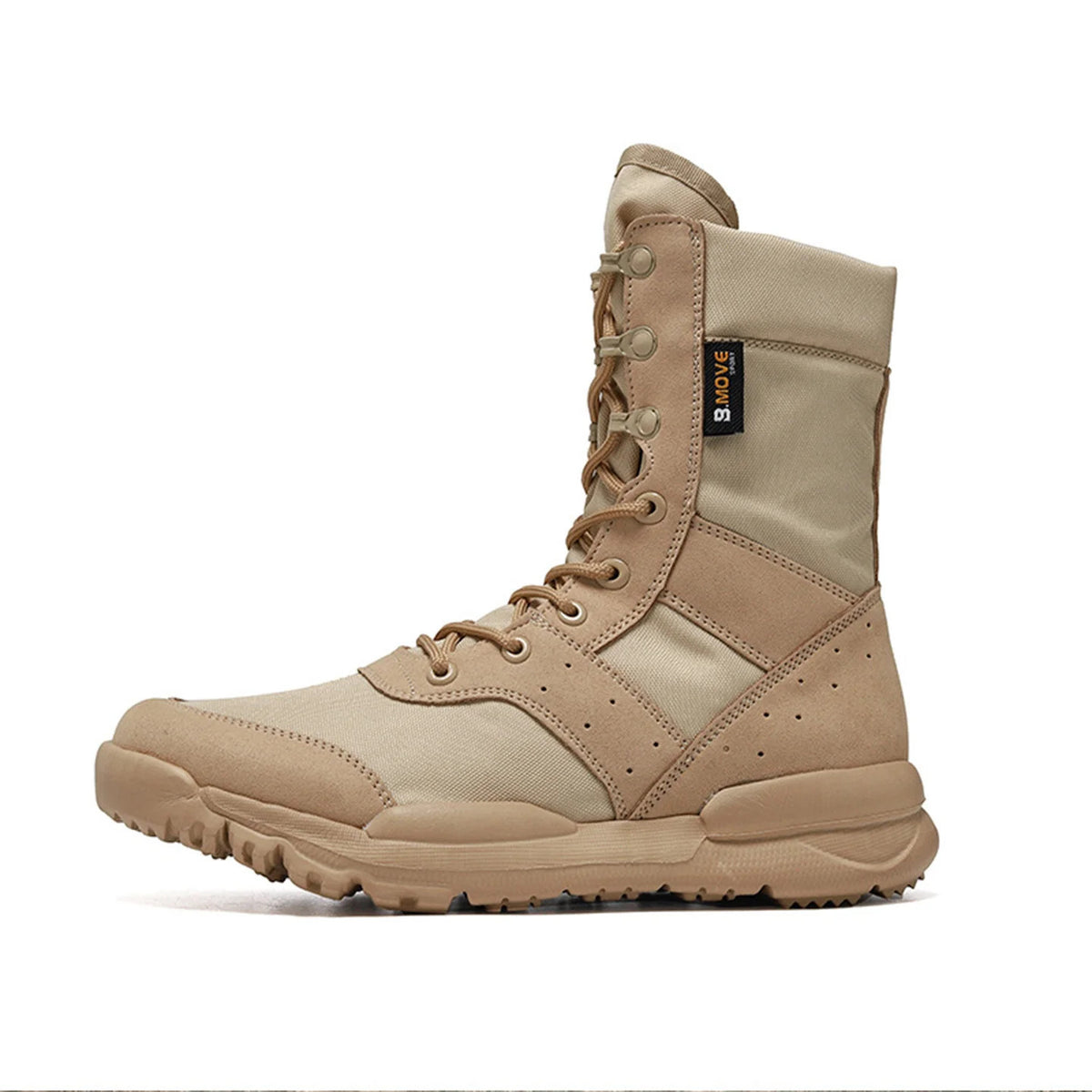 Summer Lightweight Breathable Desert Tactical Boots Shock Absorbing Hunting Shoes Men Women's CQB Special Military Boots