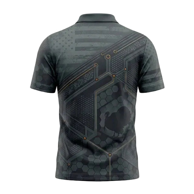 Turkey Hunting Polo Shirt Gift For Dad TP1047