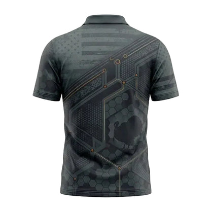 Turkey Hunting Polo Shirt Gift For Dad TP1047