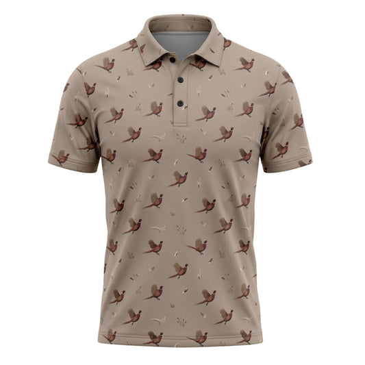 Pheasant Season Upland Heritage Hunting Collection Polo Shirt PHP1003