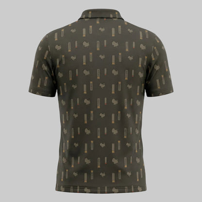 Turkey Hunting Shotgun Heritage Polo Shirt TP1049