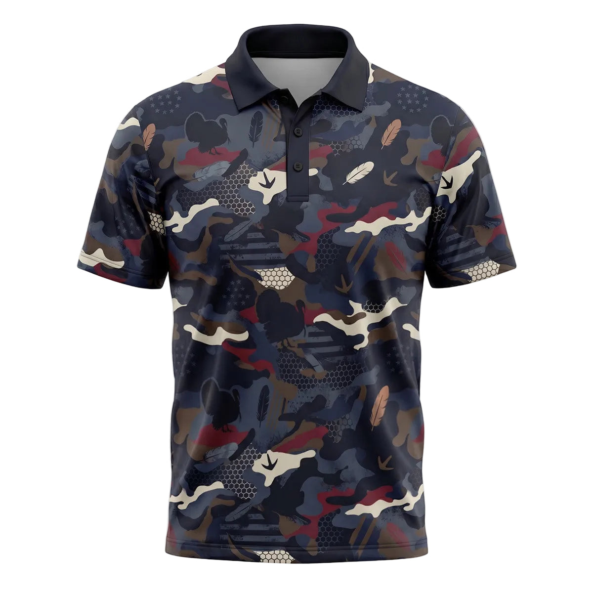 Turkey Gobbler Republic Collection Polo Shirt GRP1003