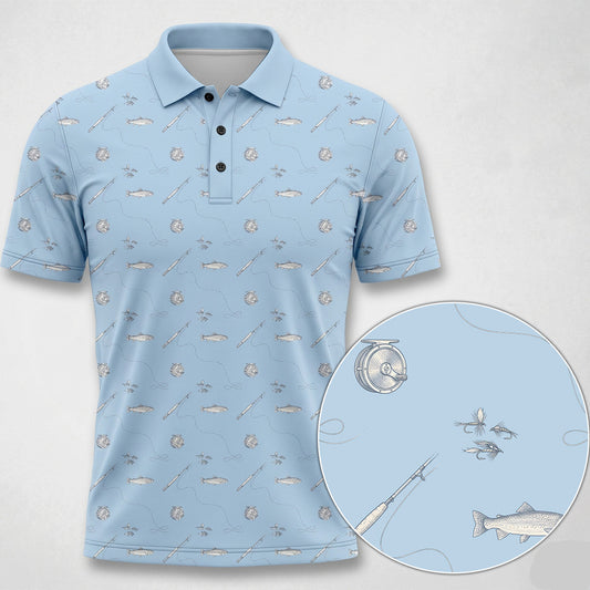 Fly Fishing Heritage Hunting Polo Shirt FFP1008