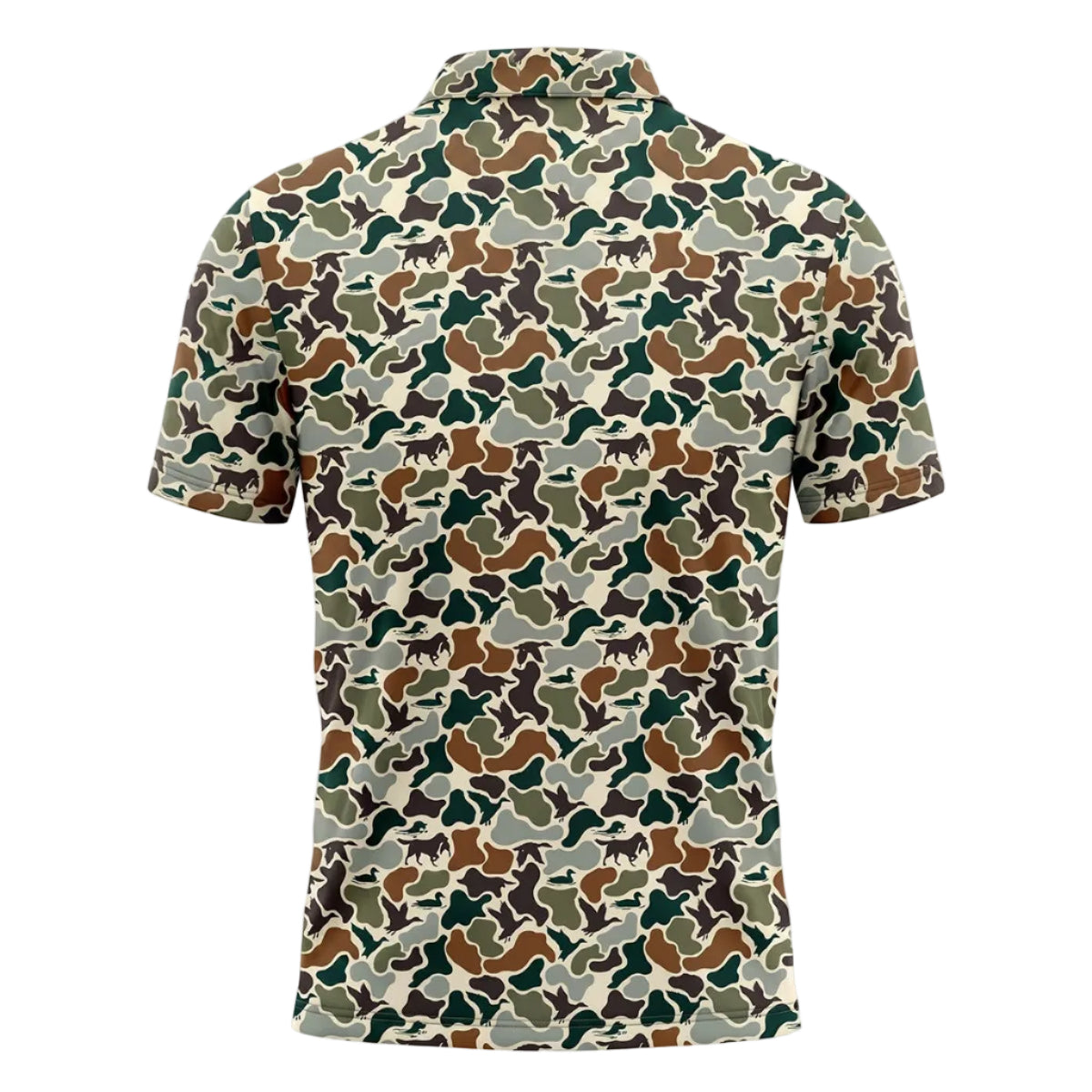 Duck Hunting Camo Polo Shirt DHP1024