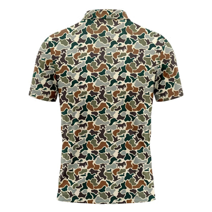 Duck Hunting Camo Polo Shirt DHP1024