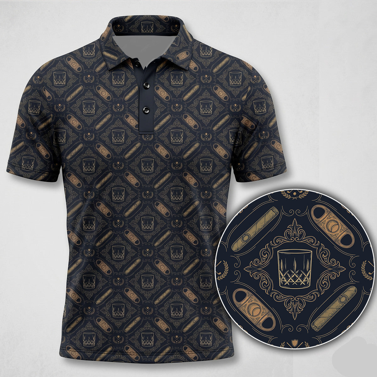 The After Hours Collection Deer Polo Shirt WCP1002