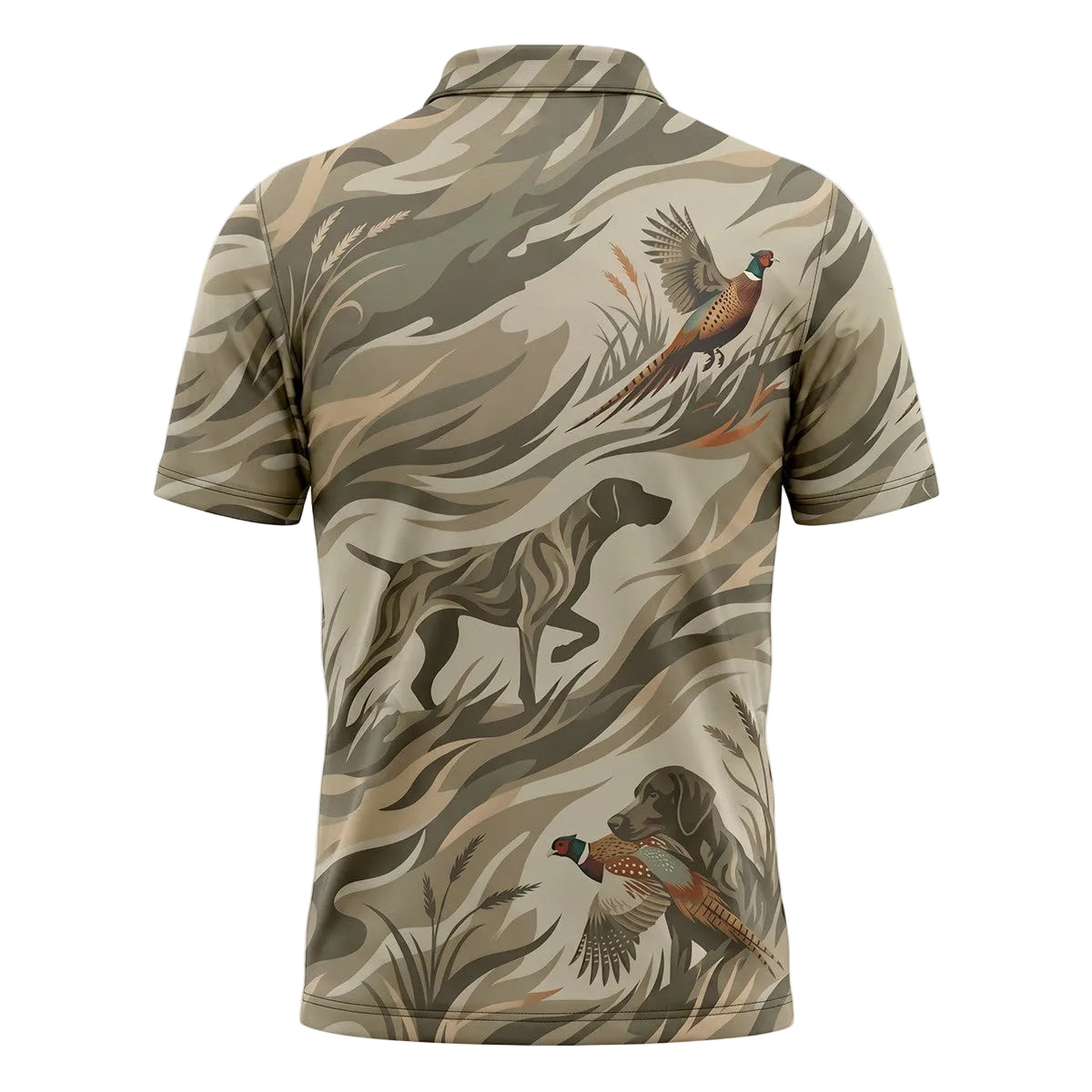 Pheasant Hunting Dog Polo Shirt PHP1006