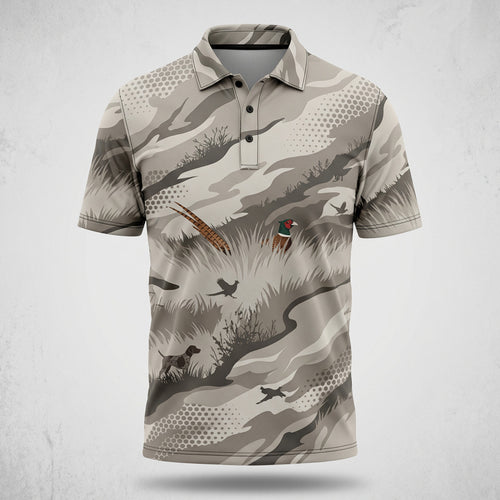 Pheasant Dog Upland Heritage Hunter Polo Shirt PHP1009