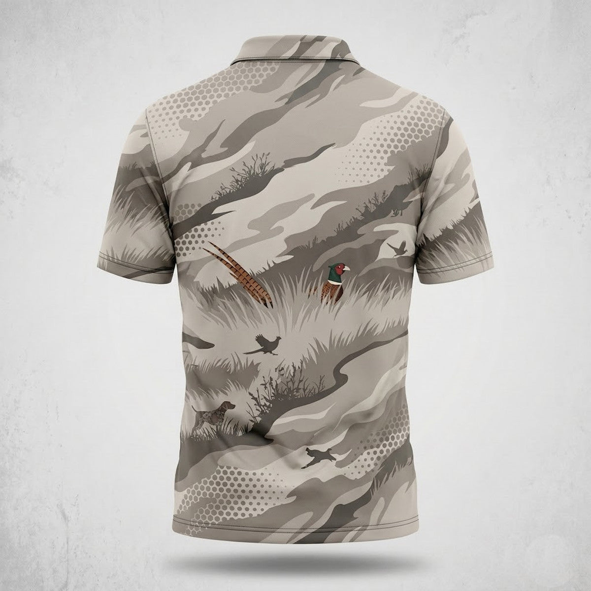 Pheasant Dog Upland Heritage Hunter Polo Shirt PHP1009