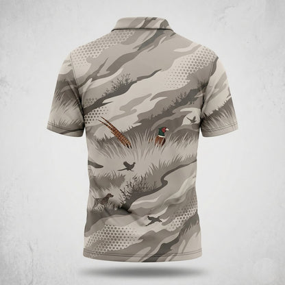 Pheasant Dog Upland Heritage Hunter Polo Shirt PHP1009