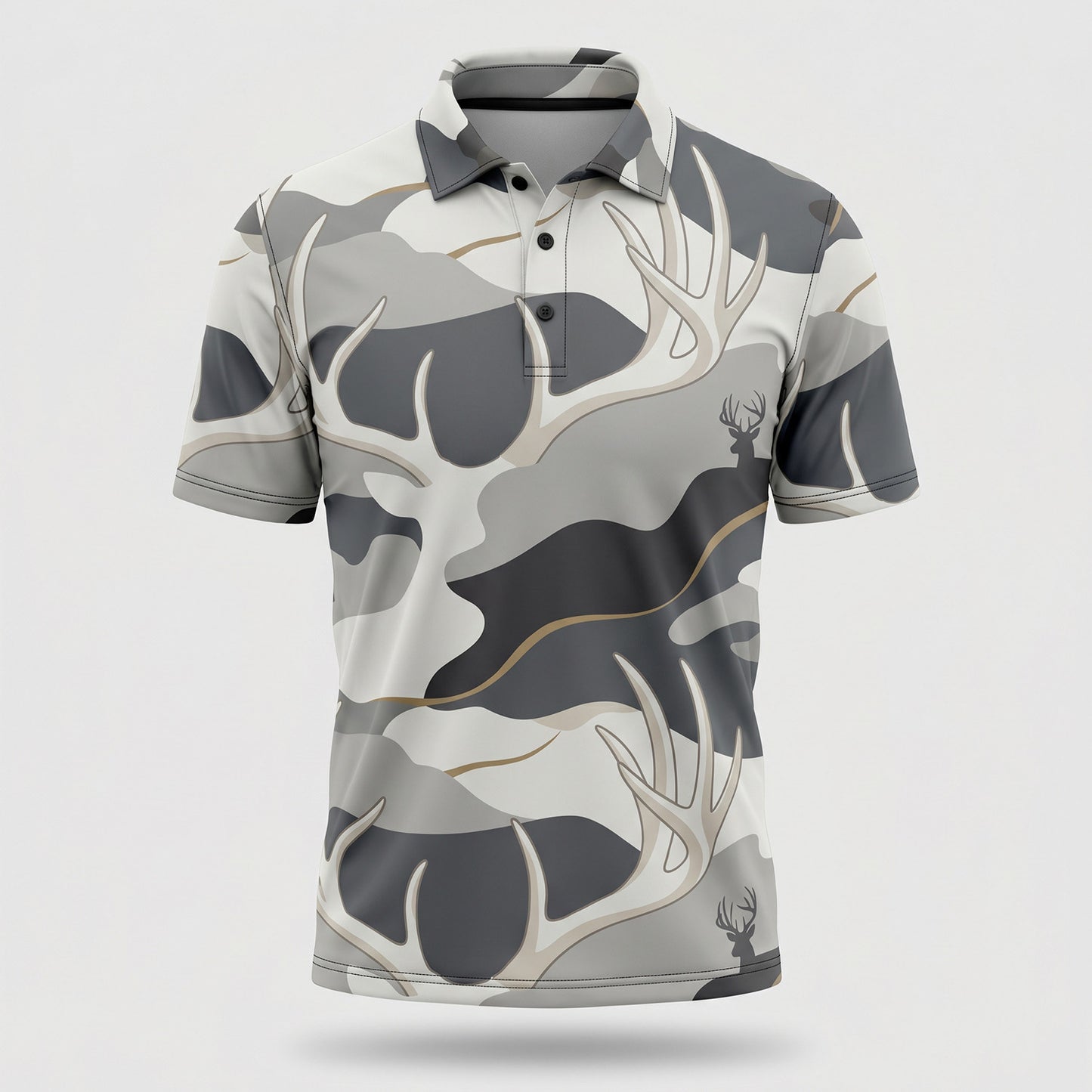 Deer Whitetail Society Collection Hunter Polo Shirt WSP1001