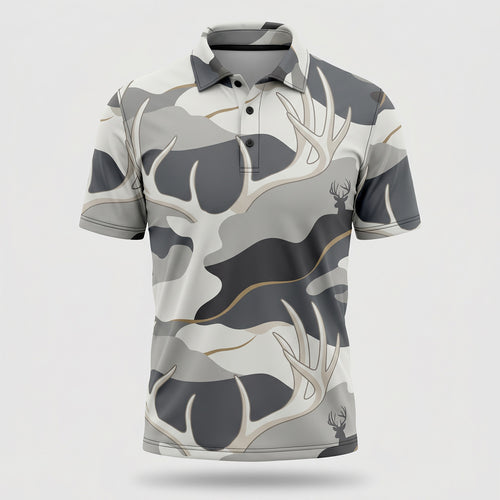 Deer Whitetail Society Collection Hunter Polo Shirt WSP1001