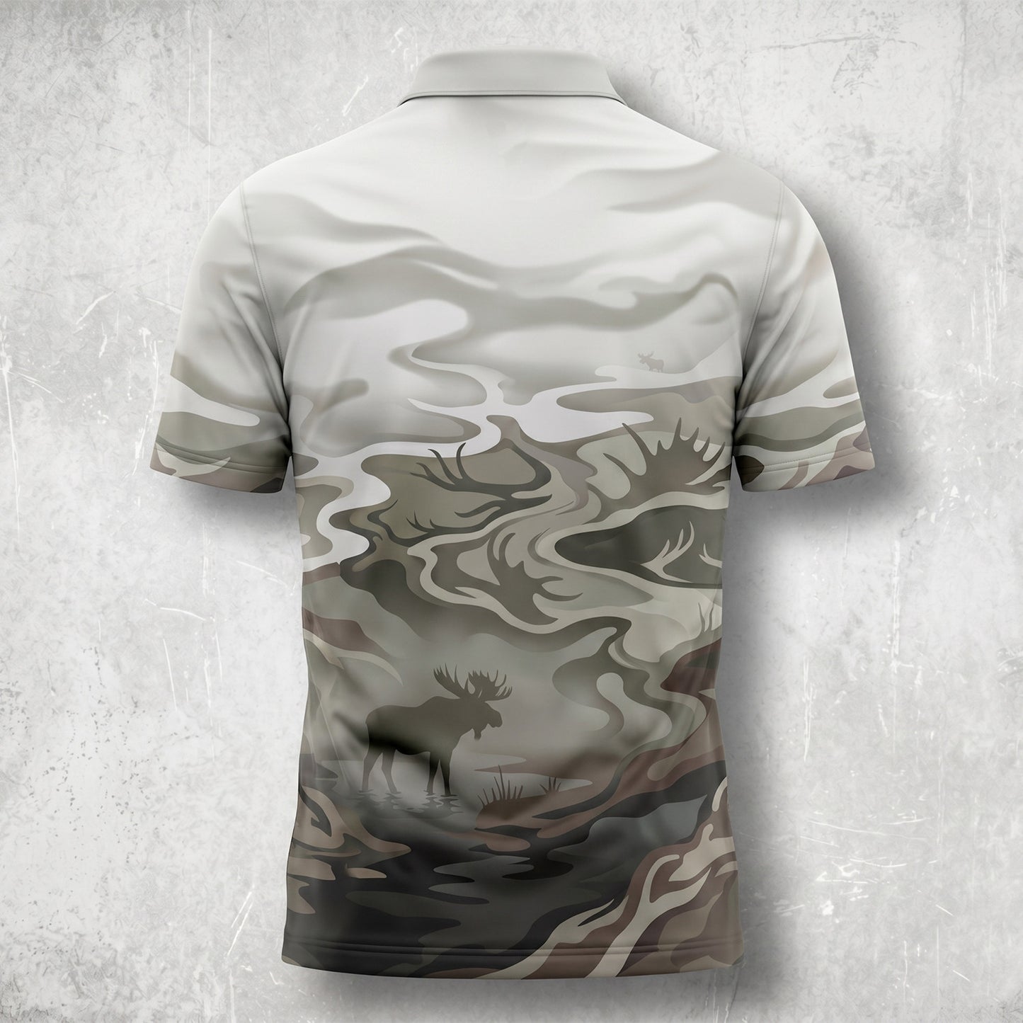 Moose Hunting Northern Silence Polo Shirt MHP1001