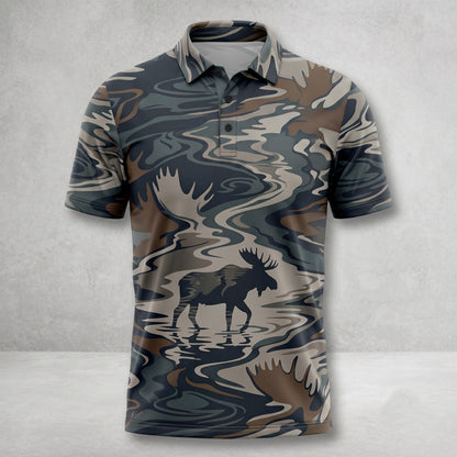 Willow Moose Hunting Polo Shirt MHP1003