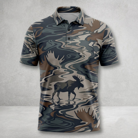 Moose Hunting - Polo Shirt MHP1003