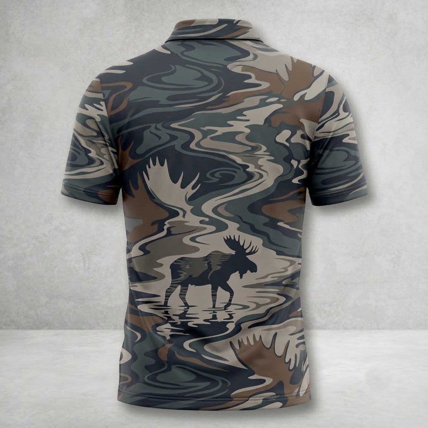 Willow Moose Hunting Polo Shirt MHP1003