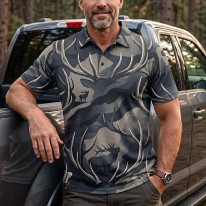 Elk Hunting - Polo Shirt EHP1006